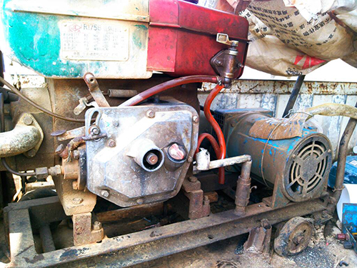 陆河单杠柴油机发电机出租